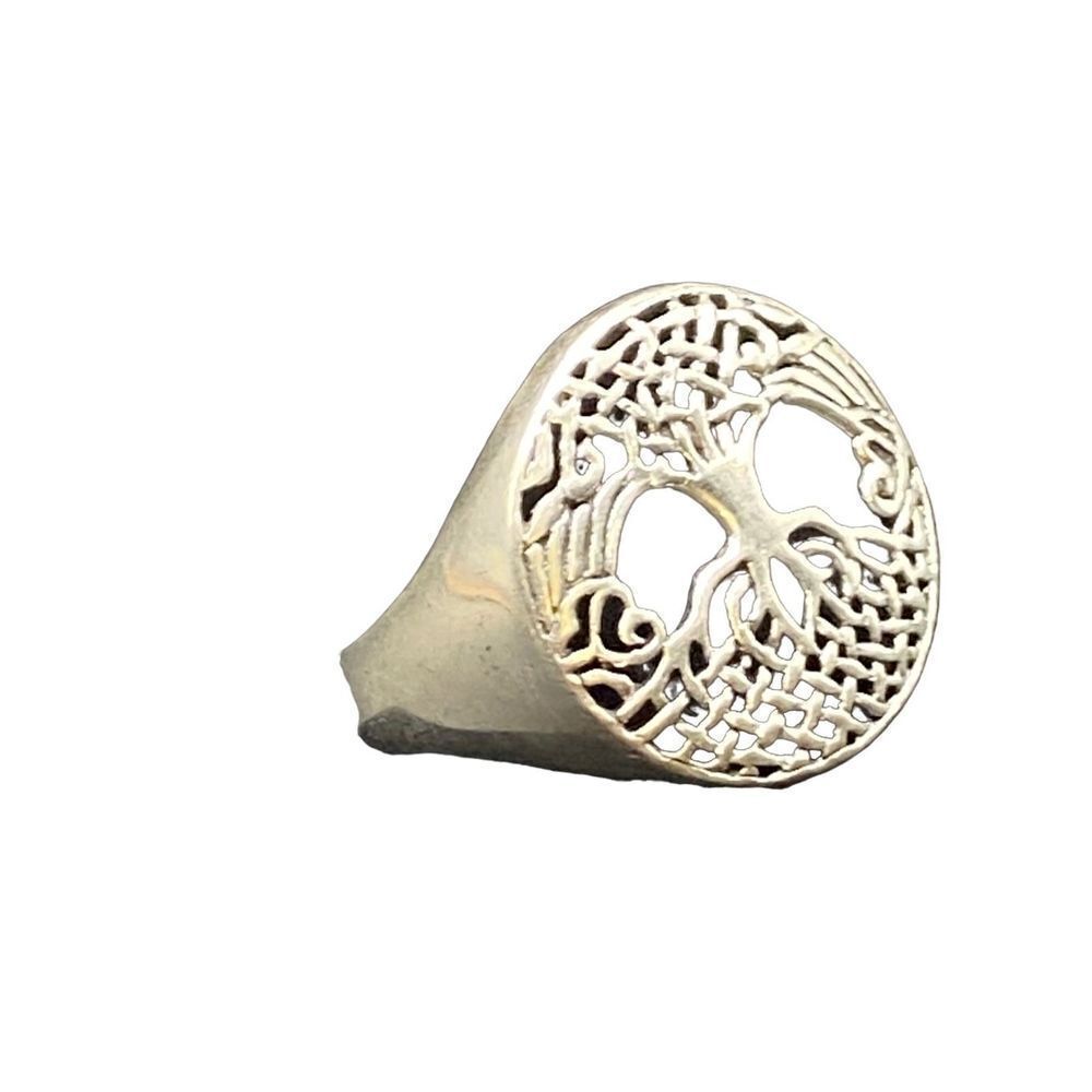 Tree of Life Silver Ring